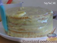 Фото приготовления рецепта: Торт "Медовый пух", или "Медовик" - шаг №22