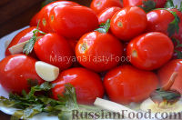 Фото к рецепту: Квашеные помидоры на зиму