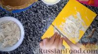 Фото приготовления рецепта: Закусочный блинный торт с курицей и грибами - шаг №3