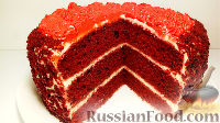Фото к рецепту: Торт "Красный бархат"