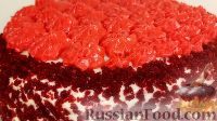 Фото приготовления рецепта: Торт "Красный бархат" - шаг №13