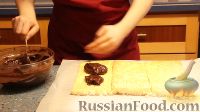 Фото приготовления рецепта: Кокосовый торт "Исанна" с ганашем - шаг №9