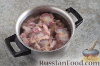 Фото приготовления рецепта: Куриные желудки, тушенные в соевом соусе - шаг №2