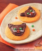 Фото к рецепту: Печенье "Кошки"