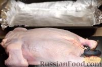 Фото приготовления рецепта: Курица, фаршированная блинами - шаг №13