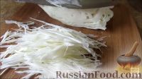 Фото приготовления рецепта: Блины с капустно-мясной начинкой - шаг №10