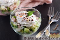 Фото к рецепту: Мясной салат с картофелем