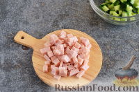 Фото приготовления рецепта: Мясной салат с картофелем - шаг №3