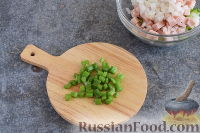 Фото приготовления рецепта: Мясной салат с картофелем - шаг №5