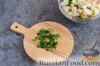 Фото приготовления рецепта: Мясной салат с картофелем - шаг №7