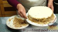 Фото приготовления рецепта: Торт "Наполеон" с яблочной прослойкой - шаг №19