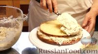 Фото приготовления рецепта: Торт "Настя" с черносливом и орехами - шаг №13