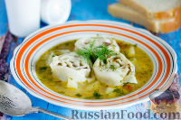 Фото приготовления рецепта: Суп с ленивыми пельменями - шаг №14