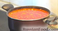 Фото приготовления рецепта: Спагетти с фрикадельками и сыром в томатном соусе (на сковороде) - шаг №9