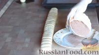 Фото приготовления рецепта: Творожное печенье "Треугольники" - шаг №10