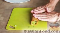 Фото приготовления рецепта: Картофельные роллы с селедкой - шаг №7