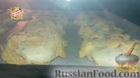 Фото приготовления рецепта: Печенье «Чудесное» с кукурузными хлопьями и шоколадом - шаг №9