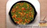 Фото приготовления рецепта: Рубленые котлеты из куриной грудки, с овощами - шаг №5