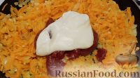 Фото приготовления рецепта: Тефтели "Ёжики" в томатно-сметанном соусе - шаг №8