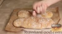 Фото приготовления рецепта: Чиабатта (итальянский хлеб) - шаг №9