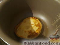 Фото приготовления рецепта: Лепешки с сыром сулугуни - шаг №13