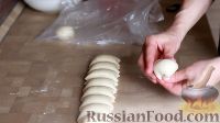 Фото приготовления рецепта: Кутабы (лепешки без дрожжей) с картофелем и тыквой - шаг №9