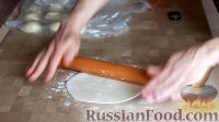 Фото приготовления рецепта: Кутабы (лепешки без дрожжей) с картофелем и тыквой - шаг №10