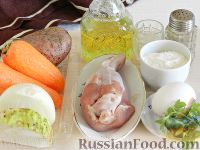 Фото приготовления рецепта: Суп с морковными клецками - шаг №1