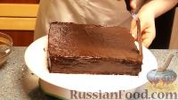 Фото приготовления рецепта: Торт "Сувенир" с ганашем - шаг №10