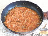 Фото приготовления рецепта: Гречневые тефтели в томатном соусе - шаг №12