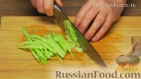 Фото приготовления рецепта: Фунчоза со свежими овощами, по-корейски - шаг №6