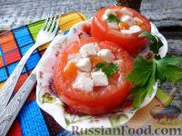Фото к рецепту: Заливные помидоры