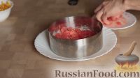 Фото приготовления рецепта: Слоеный салат с курицей и грейпфрутом - шаг №9
