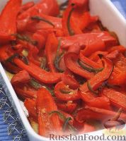 Фото к рецепту: Жареный болгарский перец