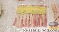 Фото приготовления рецепта: Картофельный рулет с сыром и беконом - шаг №5