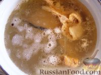 Фото приготовления рецепта: Рыбный суп из обрези семги (рецепт поморской трапезы) - шаг №5