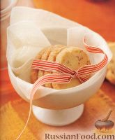 Фото к рецепту: Печенье с имбирем и орехами