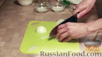 Фото приготовления рецепта: Маринованные шампиньоны с сыром (острая закуска) - шаг №3