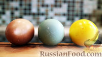 Фото к рецепту: Природные красители для окрашивания яиц на Пасху