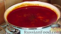 Фото приготовления рецепта: Украинский постный борщ - шаг №15