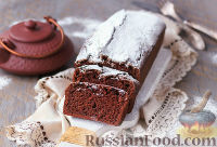 Фото к рецепту: Шоколадный кекс с тыквой