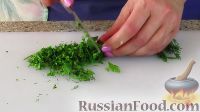 Фото приготовления рецепта: Пампушки с зеленью и чесноком, к борщу - шаг №11