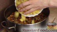Фото приготовления рецепта: Грибной суп из сушеных белых грибов - шаг №11
