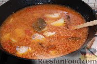 Фото приготовления рецепта: Алжирский суп из зеленой чечевицы - шаг №9