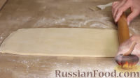 Фото приготовления рецепта: Слоеное бездрожжевое тесто (два вида) - шаг №11