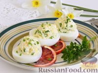 Фото к рецепту: Закуска из яиц