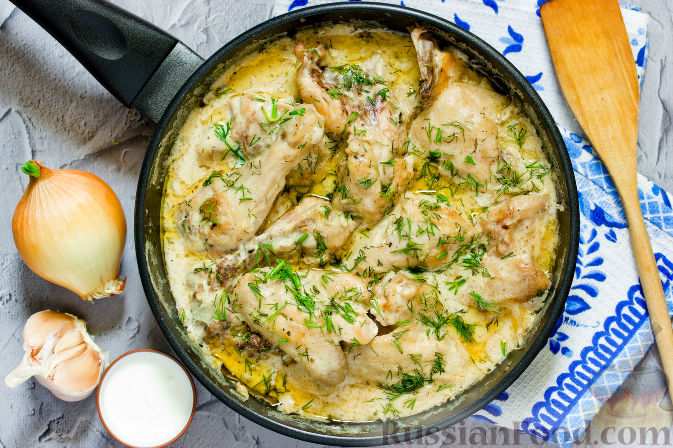 Голень курицы на сковороде: рецепты вкусных и быстрых блюд