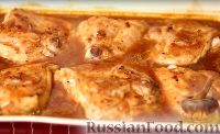 Фото приготовления рецепта: Курица в духовке, запеченная в кисло-сладком соусе барбекю - шаг №3