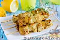 Фото приготовления рецепта: Быстрые куриные шашлычки с ананасом - шаг №9