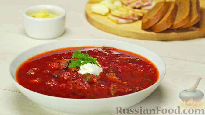 Борщ по классическому рецепту рецепт – Украинская кухня: Супы. «Еда»